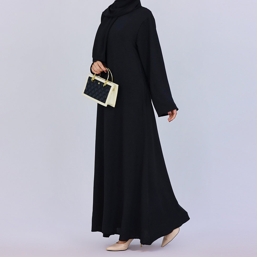 Damen Maxikleid mit elegantem Schnitt und weitem Spiel EB