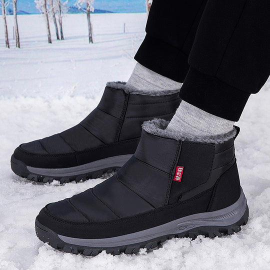Damen Winterstiefel mit isolierender Fütterung und rutschfester Sohle EB