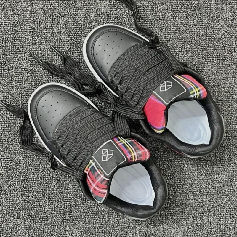 Damen modische Sneakers mit grafischem Design und atmungsaktiver Oberflächenstruktur EB