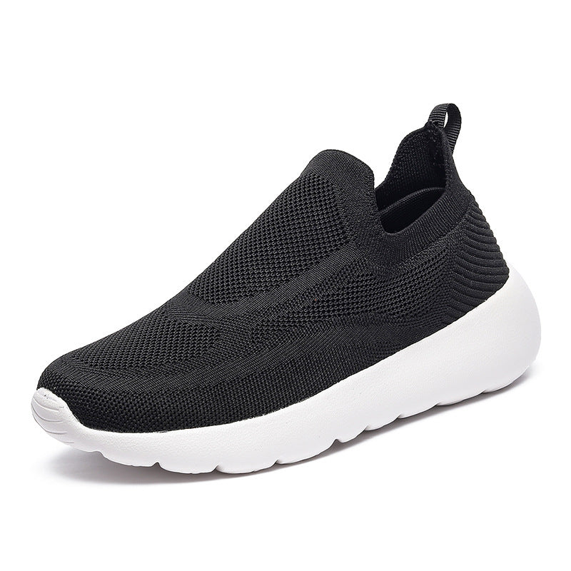 Damen Atmungsaktive Slip-On Sneakers mit flexibler Sohle und rutschfestem Profil EB