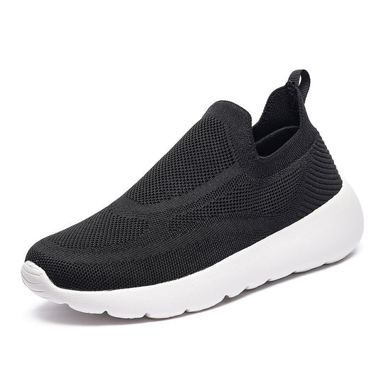 Damen Atmungsaktive Slip-On Sneakers mit flexibler Sohle und rutschfestem Profil EB