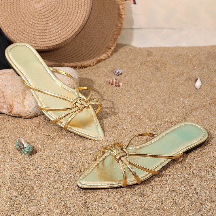 Damen Elegante Strand-Sandalen EB