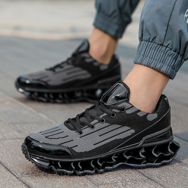Damen Sportliche Dämpfungs-Laufschuhe mit flexibler Laufsohle EB