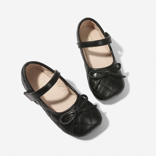 Damen Ballerina Schuhe mit dekorativer Schleifenapplikation EB