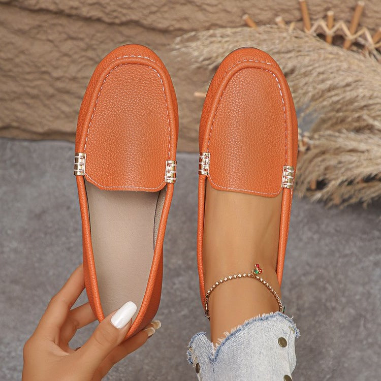 Damen elegante Slipper mit modischen Details EB