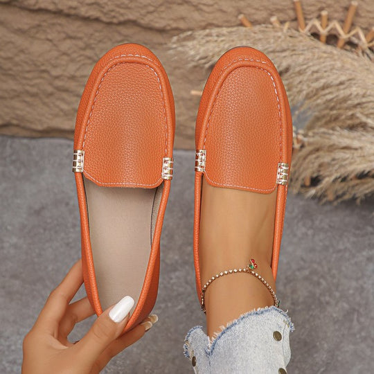 Damen elegante Slipper mit modischen Details EB
