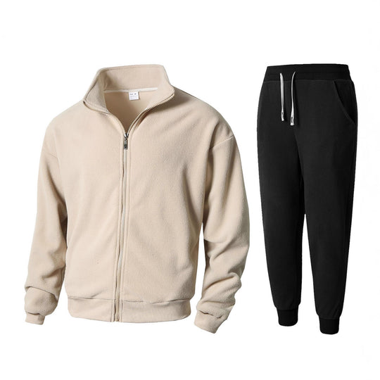 Herren Fleecejacke und Jogginghose Set EB