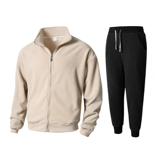 Herren Fleecejacke und Jogginghose Set EB