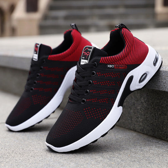Damen Sportliche Laufschuhe mit atmungsaktiver Mesh-Oberfläche und dämpfender Sohle EB