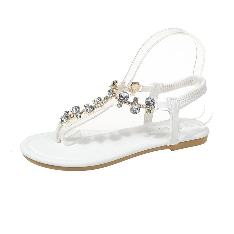 Damen Glitzernde Sandalen EB