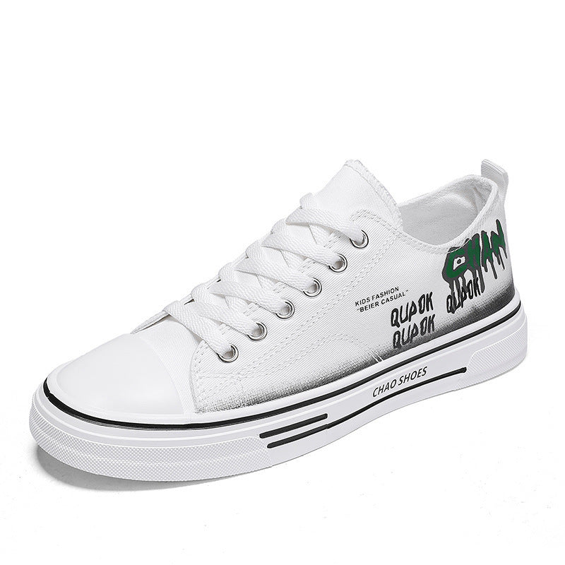 Damen Modische Sneaker mit grafischen Akzenten und bequemer Laufsohle EB