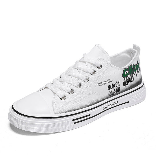 Damen Modische Sneaker mit grafischen Akzenten und bequemer Laufsohle EB
