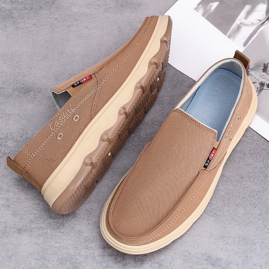 Damen Bequeme Slip-On Freizeitschuhe EB
