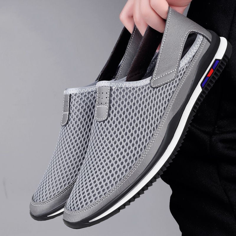 Damen Atmungsaktive Slip-On Schuhe mit flexibler Laufsohle EB