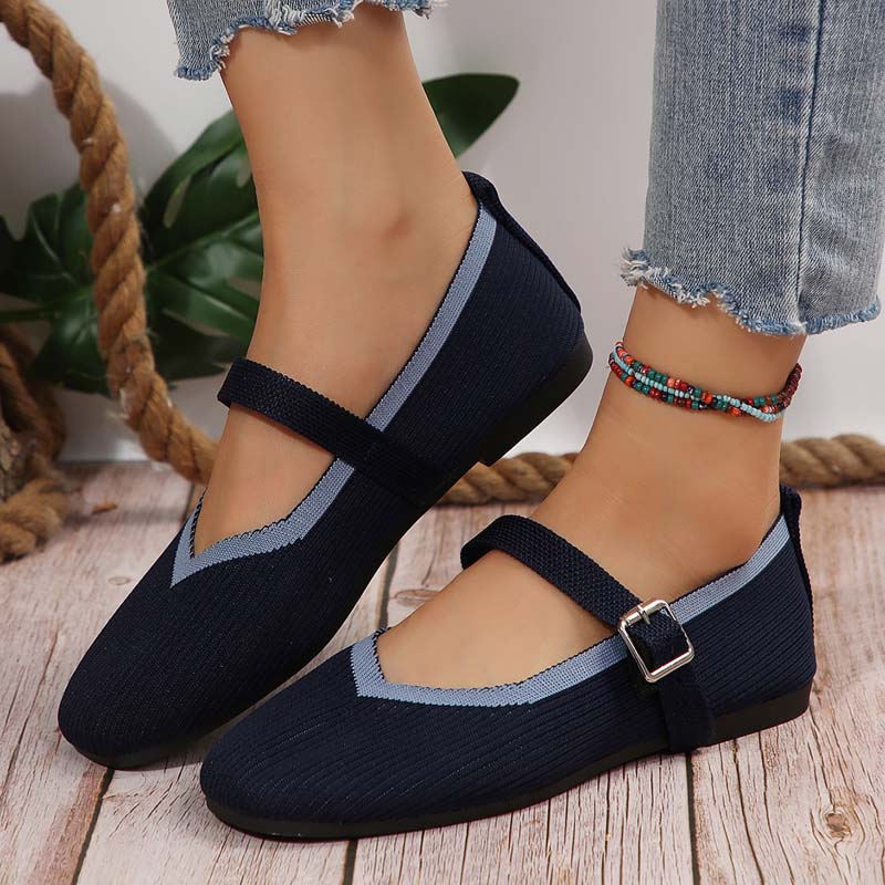 Atmungsaktive flache Schuhe EB
