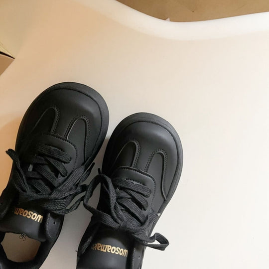 Damen Modische Plateau-Sneaker mit bequemem Schnürsystem und urbanem Design EB