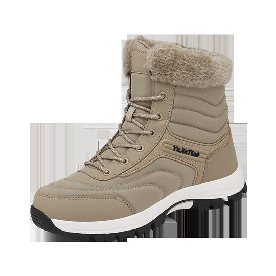 Herren Winterstiefel mit isolierender Fütterung und rutschfester Sohle EB