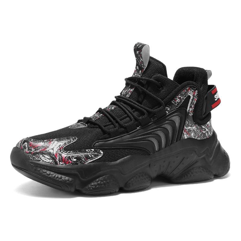 Damen Sportliche High-Top Sneaker mit innovativer Dämpfungstechnologie und atmungsaktivem Design EB