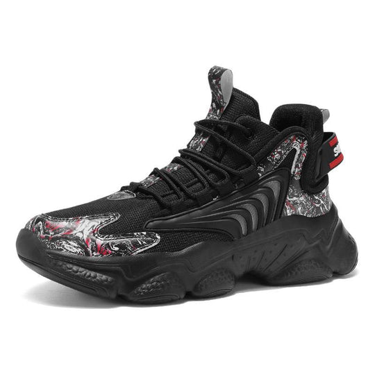 Damen Sportliche High-Top Sneaker mit innovativer Dämpfungstechnologie und atmungsaktivem Design EB