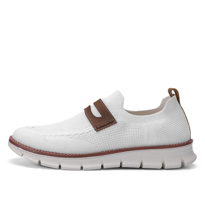 Damen Slip-On Freizeitschuhe mit elastischer Oberkonstruktion und rutschfester Sohle EB