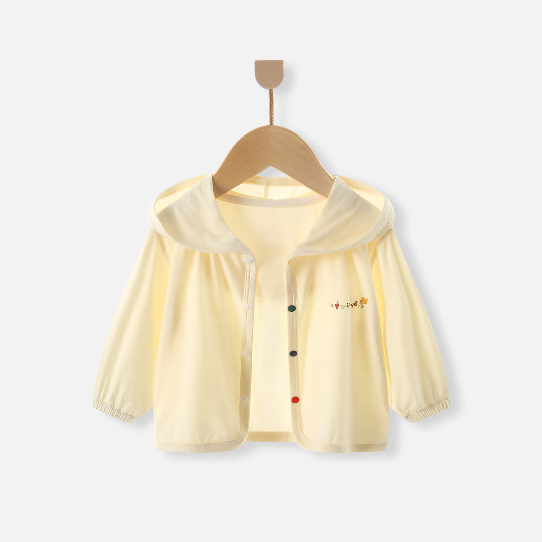 Unisex nan leichte gepanelte zip-up Kapuzenjacke für Kinder EB