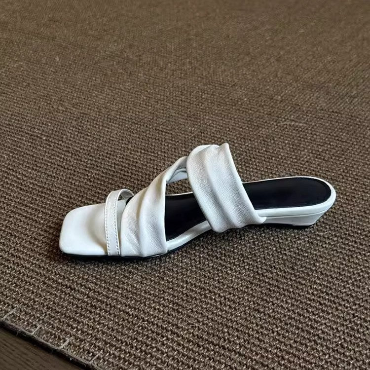 Damen modische Riemchen-Sandalen mit bequemer Fußbettgestaltung EB