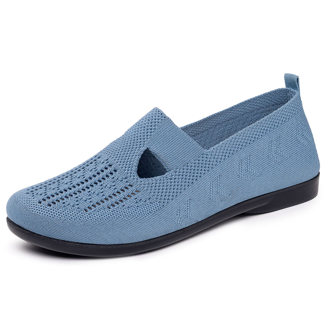 Damen Komfortable und atmungsaktive Freizeit-Slipper EB