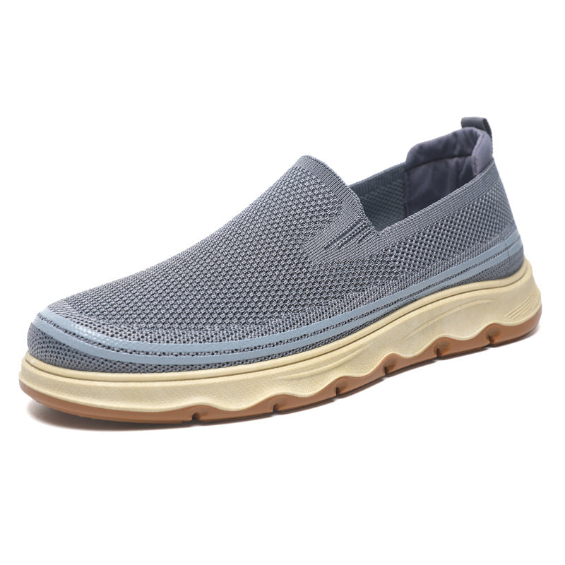 Damen Atmungsaktive Slip-On Sneakers mit gepolsterter Sohle EB