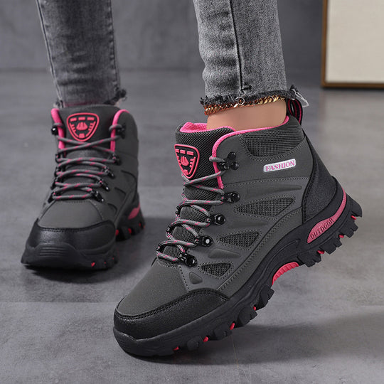 Damen Outdoor-Wanderschuhe mit rutschfester Sohle und atmungsaktivem Obermaterial EB