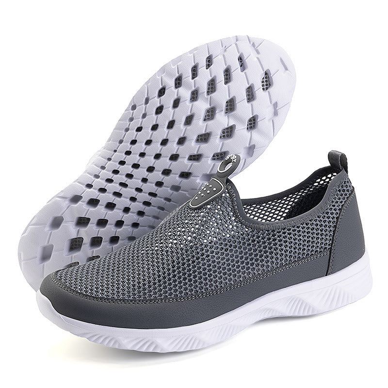 Damen Sportliche und atmungsaktive Slip-On Sneakers EB