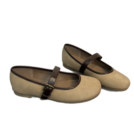 Damen Ballerinas mit modischem Riemen und ergonomischer Innensohle EB