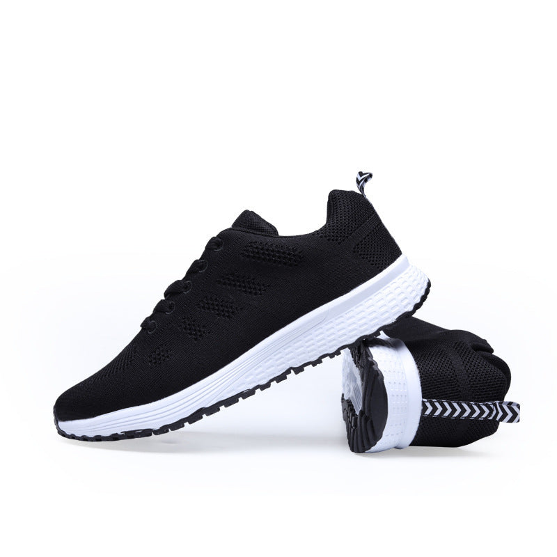 Damen Sportliche Laufschuhe mit atmungsaktiver Oberflächenstruktur und rutschfester Sohle EB