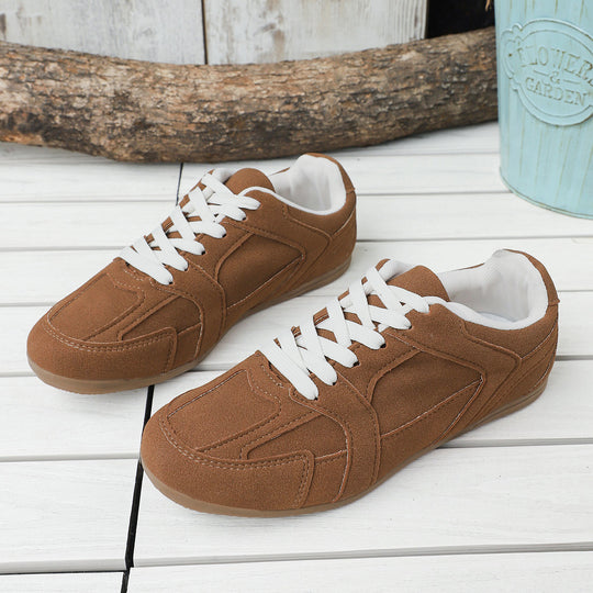 Damen Sportliche Sneakers mit atmungsaktiver Oberflächenstruktur EB