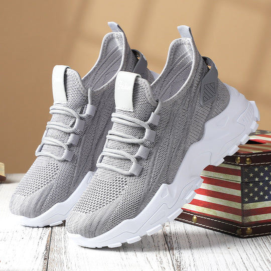 Damen Sportliche Lauf-Sneaker mit strapazierfähigem Mesh-Obermaterial und dämpfender Sohle EB