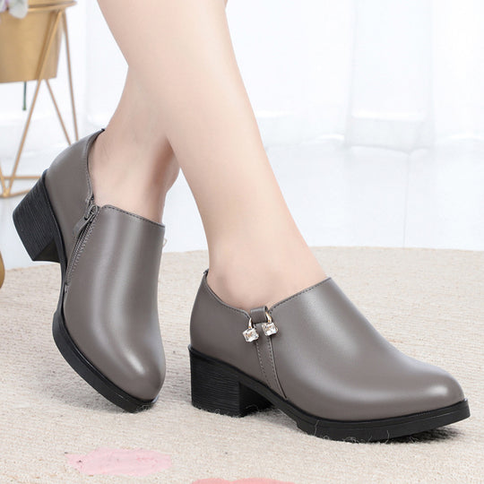 Damen Elegante Schnürstiefeletten mit modischem Schmuckdetail EB