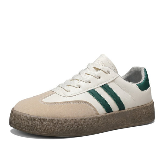 Damen Modische Sneaker mit hochwertigem Obermaterial und rutschfester Sohle EB