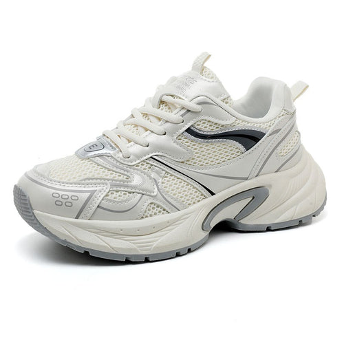 Damen Laufschuhe mit atmungsaktivem Obermaterial und stoßdämpfender Sohle EB