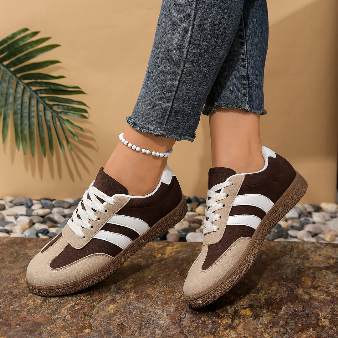 Damen Sportliche Sneaker mit bequemer Sohle EB
