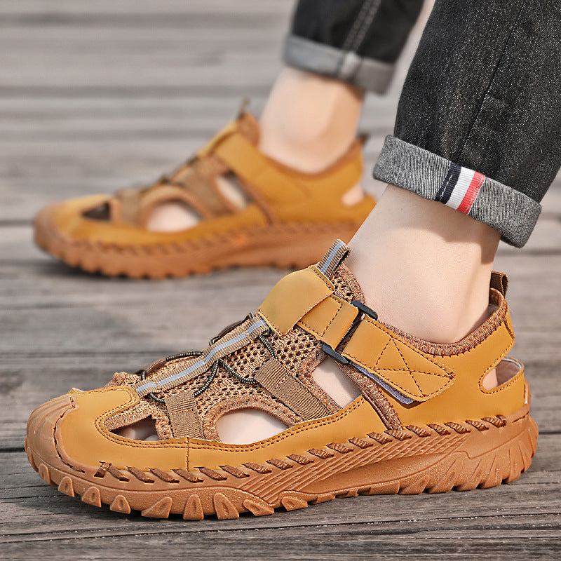 Damen Multifunktionale Freizeitsandalen mit atmungsaktivem Mesh und rutschfester Sohle EB