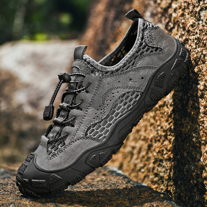 Damen Sportliche Wasserschuhe mit rutschfester Sohle und atmungsaktivem Obermaterial EB