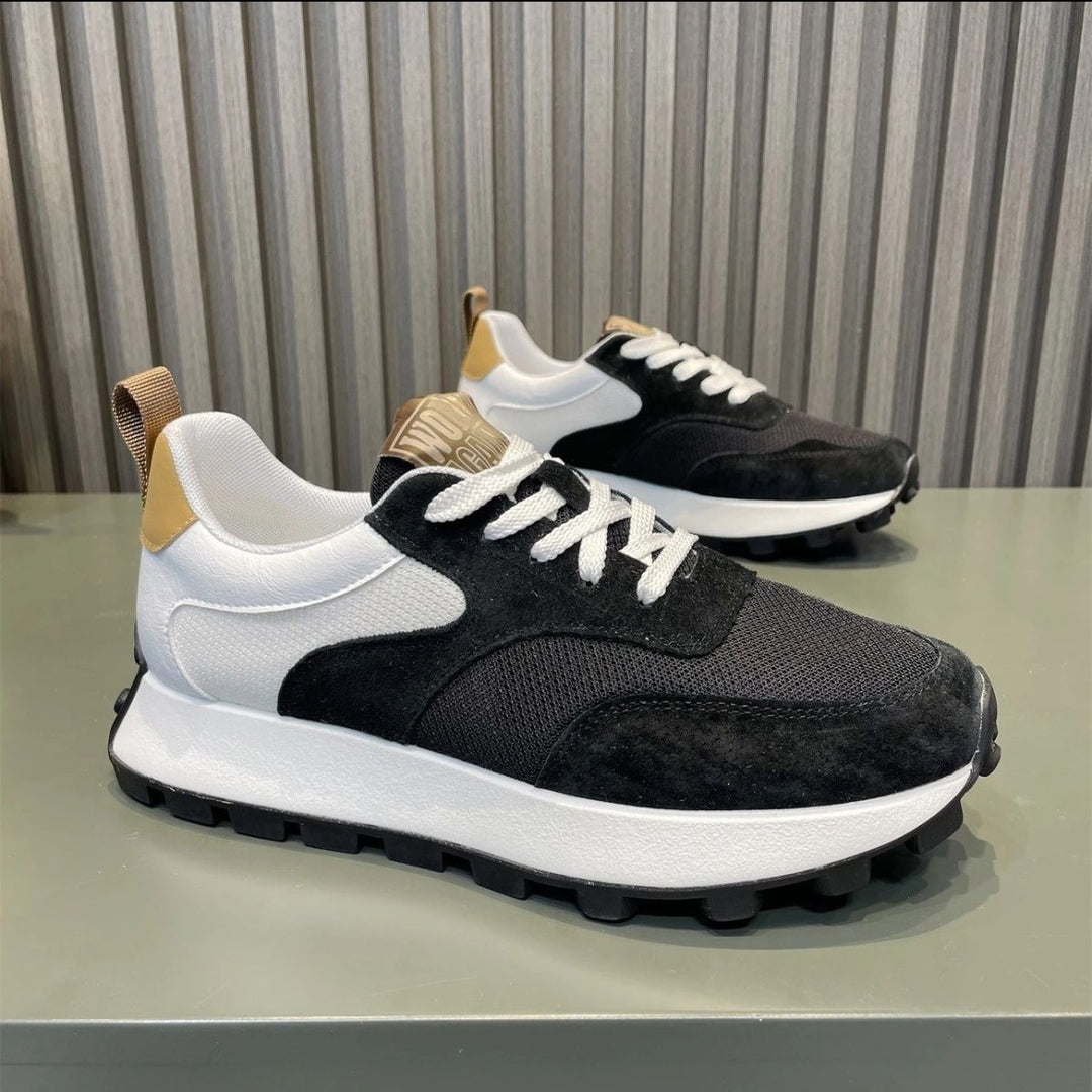 Damen Sportliche Freizeit-Sneaker mit innovativer Sohle und modischem Design EB