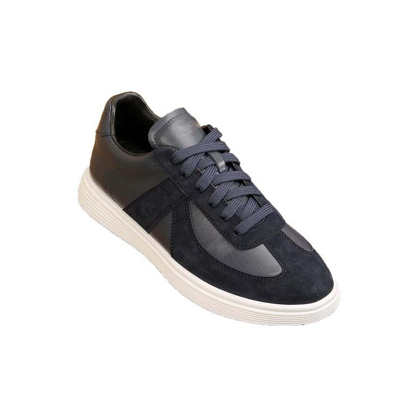 Damen modische Sneaker mit hochwertiger Leder-Oberfläche und bequemer Dämpfung EB