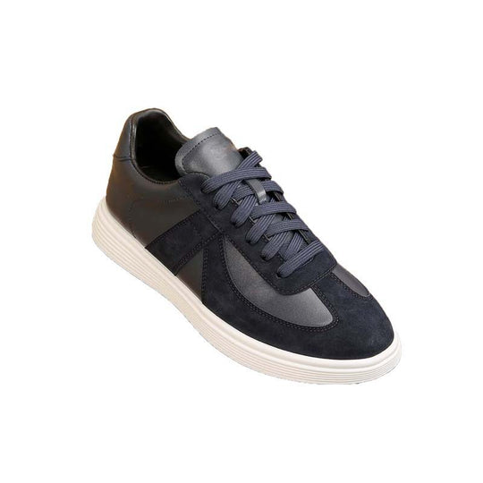 Damen modische Sneaker mit hochwertiger Leder-Oberfläche und bequemer Dämpfung EB