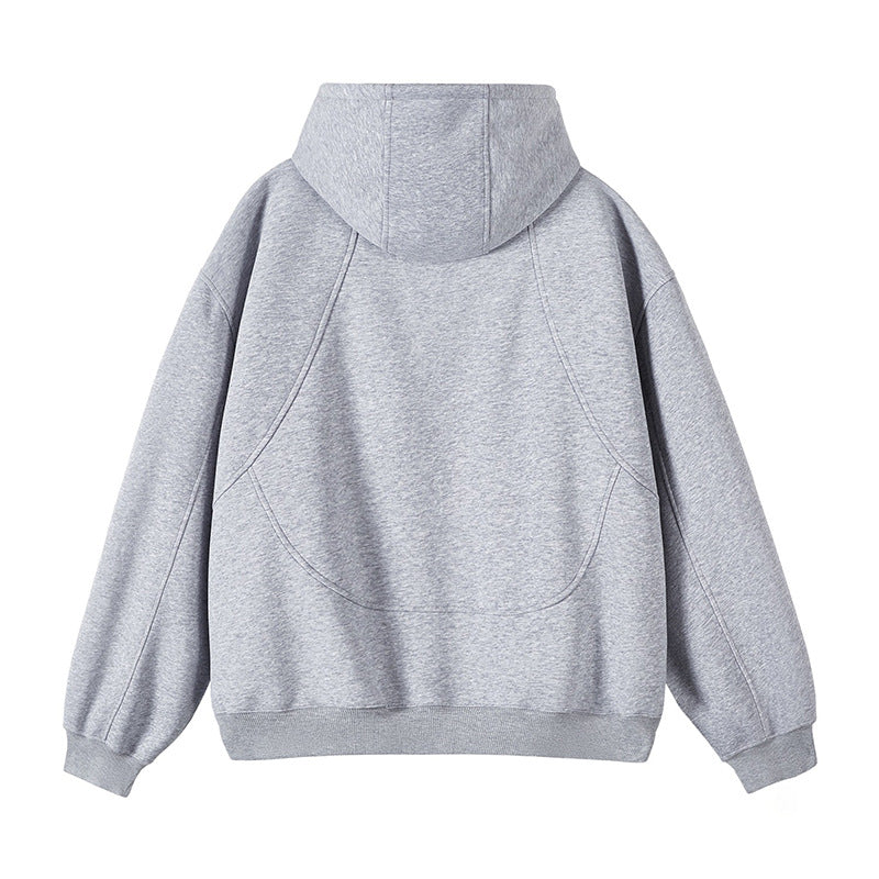 Damen modischer Kapuzenpullover mit innovativem Schnitt EB