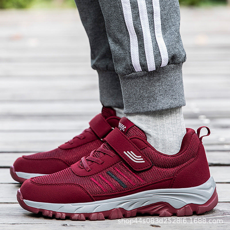 Damen Sportliche Outdoor-Sneaker mit verstellbarem Klettverschluss EB