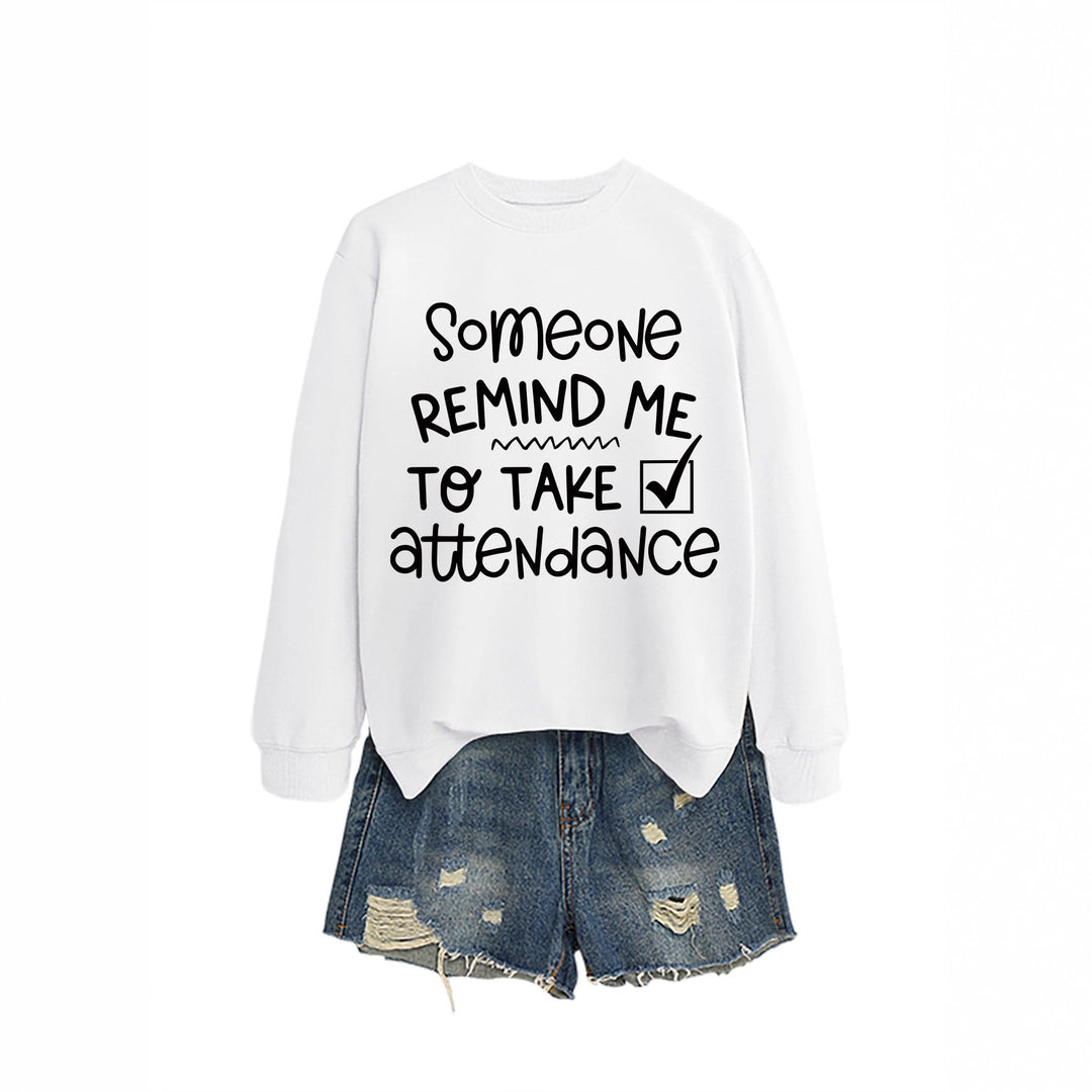 Damen Sweatshirt mit witzigem Motiv und inspirierendem Schriftzug EB