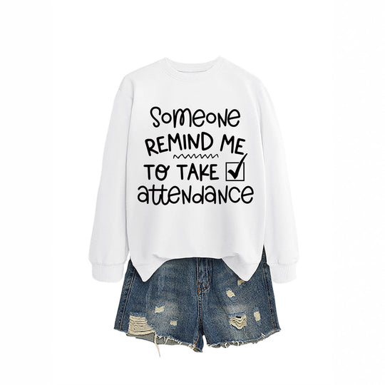 Damen Sweatshirt mit witzigem Motiv und inspirierendem Schriftzug EB