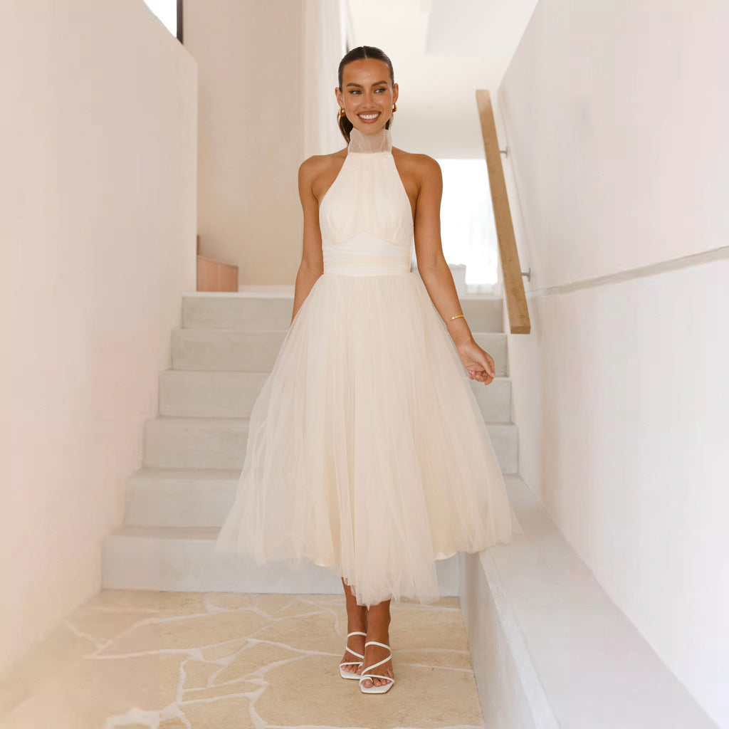 Damen Festliches Tüllkleid EB