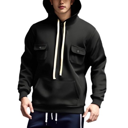 Herren Kapuzenpullover mit praktischen Taschen und modernem Design EB