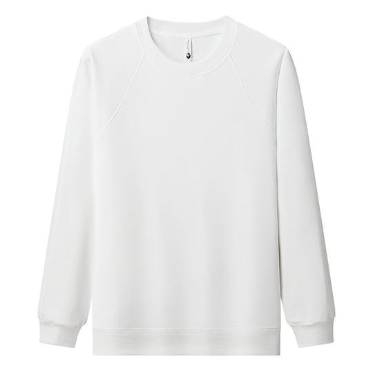 Damen lässiger Sweatshirt mit klassischem Rundhalsausschnitt und modernen Raglanärmeln EB
